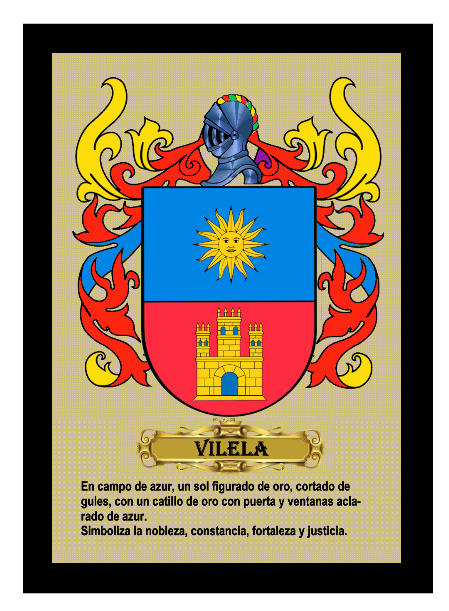 Escudo Heráldico enmarcado
